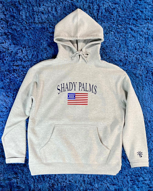 Shady Palms U$A Hoodie (Athletic Heather)