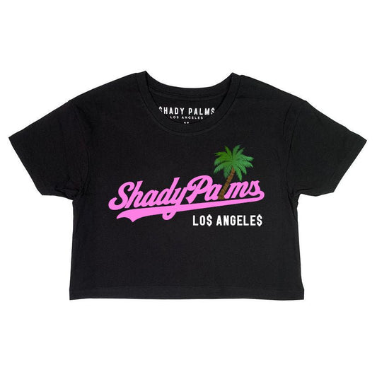 Shady Palms "Home Team" Oversized Crop Top