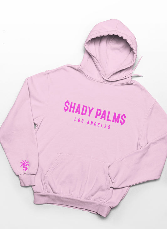 Shady Palms "Classic Logo" Hoodie - Pink