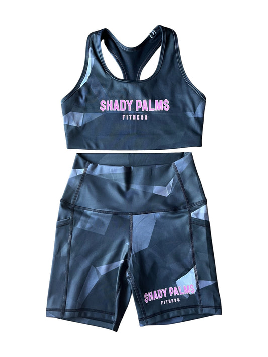 Shady Palms Fitness "Diamond" Gym Set (Black)